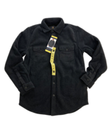Freedom Foundry Men Fleece Lined Flannel Shirt Jacket Black S - £14.00 GBP