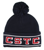 Crooks &amp; Castles Punto Cstc Can&#39;T Stop The Scholars Pompón Gorro de Esqu... - $16.22