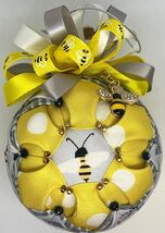 Handmade Bumblebee Quilted Keepsake Ornament Gift for Spring or Mother' - $23.00