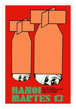 Movie Poster for film&quot;HANOI Martes 13&quot;Vietnam war Bombs.President Johnson Face - £12.69 GBP