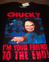 Child&#39;s Play Chucky T-Shirt Horror Mens Large New w/ Tag - £16.07 GBP