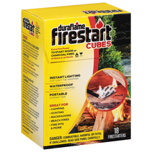 Firestart Cubes 18-Ct Fire Starters for Wood or Charcoal Fires - $18.83