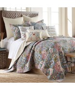 Levtex Home Angelica Reversible King/Cal King Quilt Set (106x92in) and 2... - $3,147.50 MXN