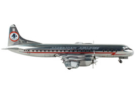 Lockheed L-188 Electra Commercial Aircraft &quot;American Airlines&quot; Silver with Red S - £51.90 GBP