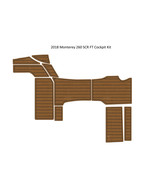 2018 Monterey 260 SCR FT Cockpit Kit Pad Boat EVA Foam Faux Teak Deck Fl... - $819.25 CAD