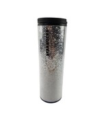 Starbucks 2019 Holiday Silver Glitter Ombre Gradient White 16oz Hot/Cold - $239.70 MXN