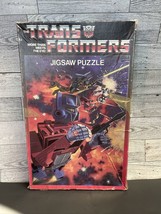 Vintage 1984 G1 Transformers Jigsaw Puzzle Optimus 200 pieces *READ* - $15.00