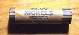 1972-D Uncirculated Jefferson Nickel Roll - £30.77 GBP
