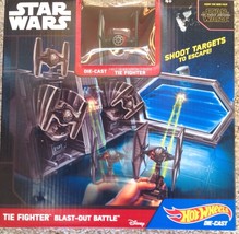 Mattel Hot Wheels Star Wars Play Set The Fighter Blast Out Battle - £12.61 GBP