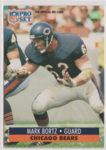 Mark Bortz Bears Guard 1991 Pro Set Card # 453 Excellent - £1.12 GBP