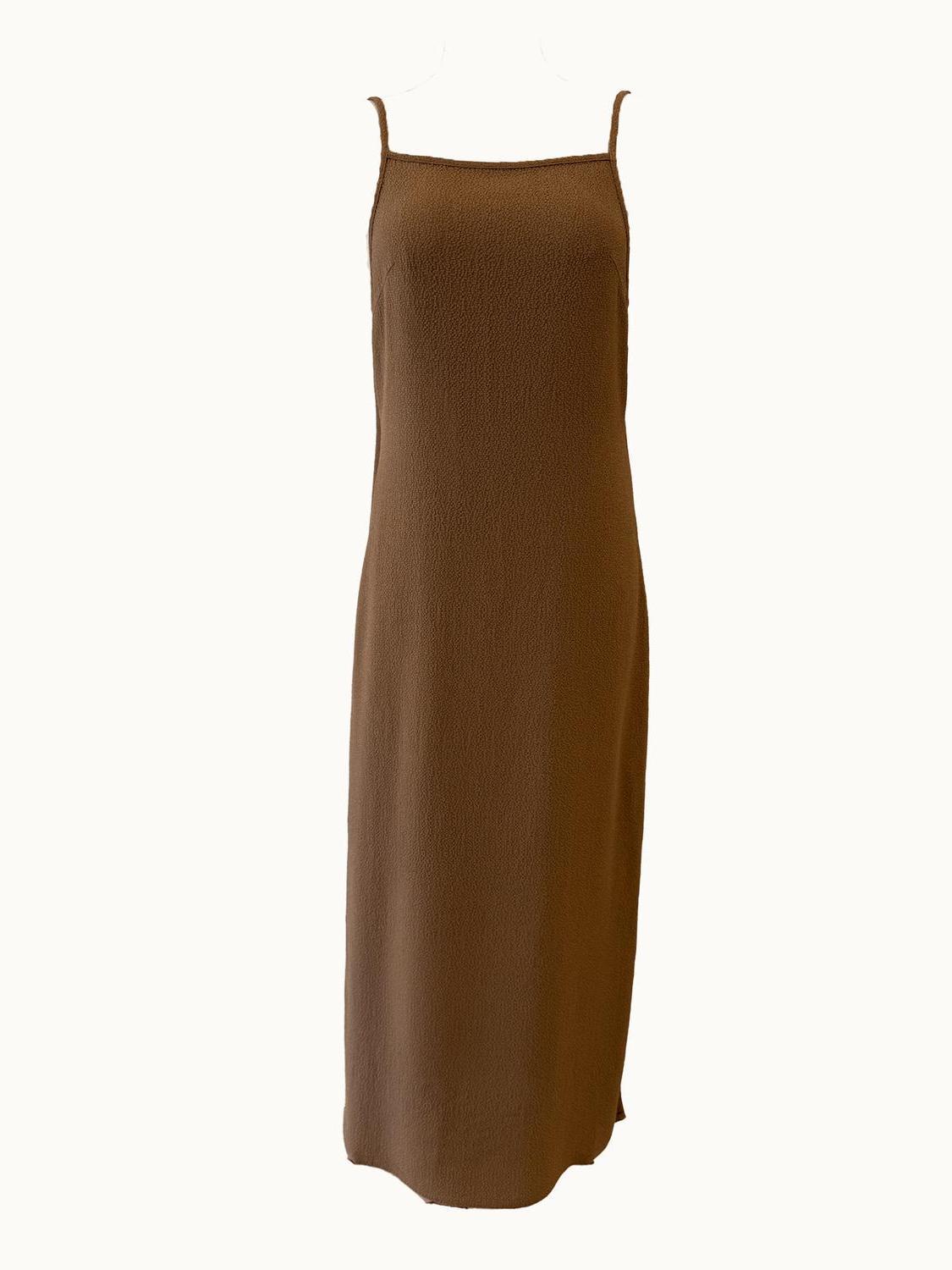 By Malene Birger Ellionore Midi Dress Light Brown - $125.00