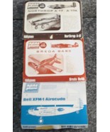 VTG Model Kits Rare Planes 1/72 Vacforms Northrop A17 Breda BA65 Bell XFM-1 - $33.94 CAD