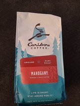 Caribou Coffee Mahogany Dark Roast Ground Coffee, 12oz Bag(SEE PICS)  (CO1) - £10.96 GBP