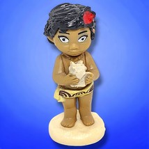 Young Toddler Baby Moana 2” Cake Topper PVC Figure Figurine Rare - $3.59