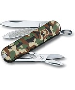 NEW Victorinox Swiss Army 58mm Knife CLASSIC TIMBER CAMO  0.6223.94 - $28.66