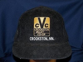 Trucker Hat Baseball Cap Crookston Valley Co Op Crookston Mn Rare Rave Retro - £32.47 GBP