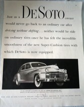 DeSoto Owner Would Never Go Back  Advertising Print Ad Art 1948 - $113.85 MXN