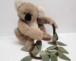 Folkmanis Folktails Koala Bear Hand Puppet Plush with Eucalyptus Branch ... - £31.57 GBP