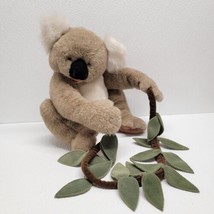 Folkmanis Folktails Koala Bear Hand Puppet Plush with Eucalyptus Branch ... - £30.89 GBP