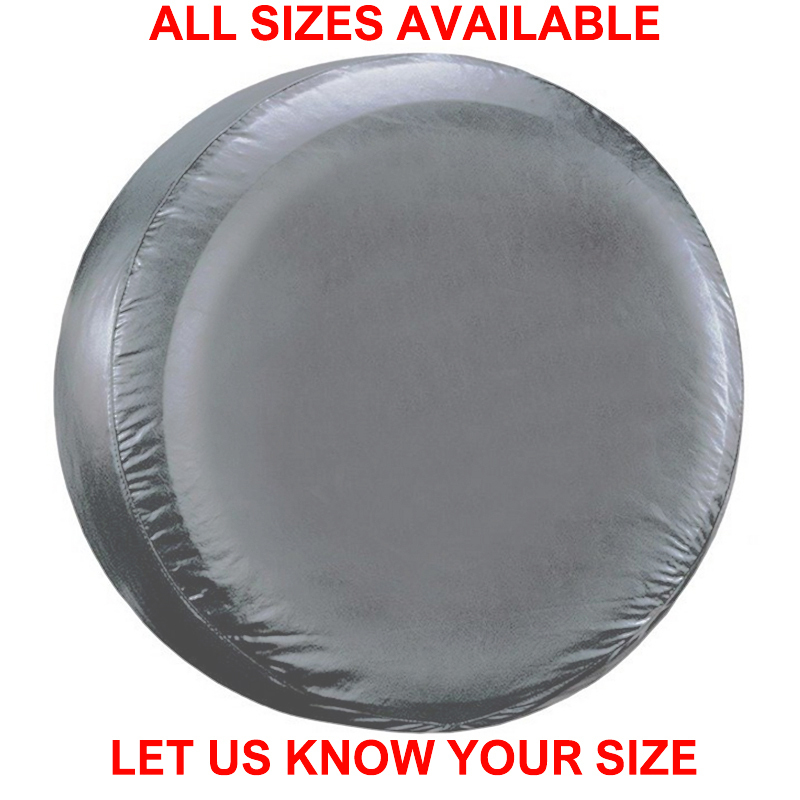 4x4 wheel cover to fit all rear spare tyre tire SILVER plain car van car... - $21.69