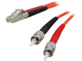 StarTech.com 50FIBLCST1 1m Multimode 50/125 Duplex Fiber Optic Cable Mal... - $52.24