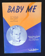 Baby Me Sheet Music by Lou Handman Harry Harris Archie Gottler 1939 Sammy Kaye - £10.13 GBP