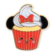 Disney Parks Icons Pin: Kawaii Minnie Ears Cupcake - £10.31 GBP