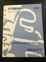 Yamaha 2009 WR250FY Owners Service Manual LIT-11626-22-66 - $15.00