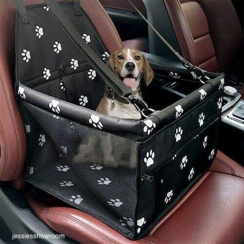 Pet Car Seat Keep Doggie Kitty Safe Secure Easy To Install Up To 11 Lbs New - £37.24 GBP