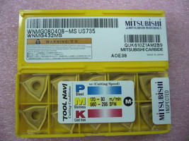 QTY 20x Mitsubishi WNMG432MS WNMG080408-MS US735 NEW - $112.00