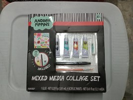 Mixed Media Collage Art Set NEW Box Has Wear - £17.11 GBP
