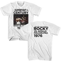 Rocky Superfight of the Century Men&#39;s T Shirt Apollo Creed Boxing Heavyweight - £23.11 GBP+