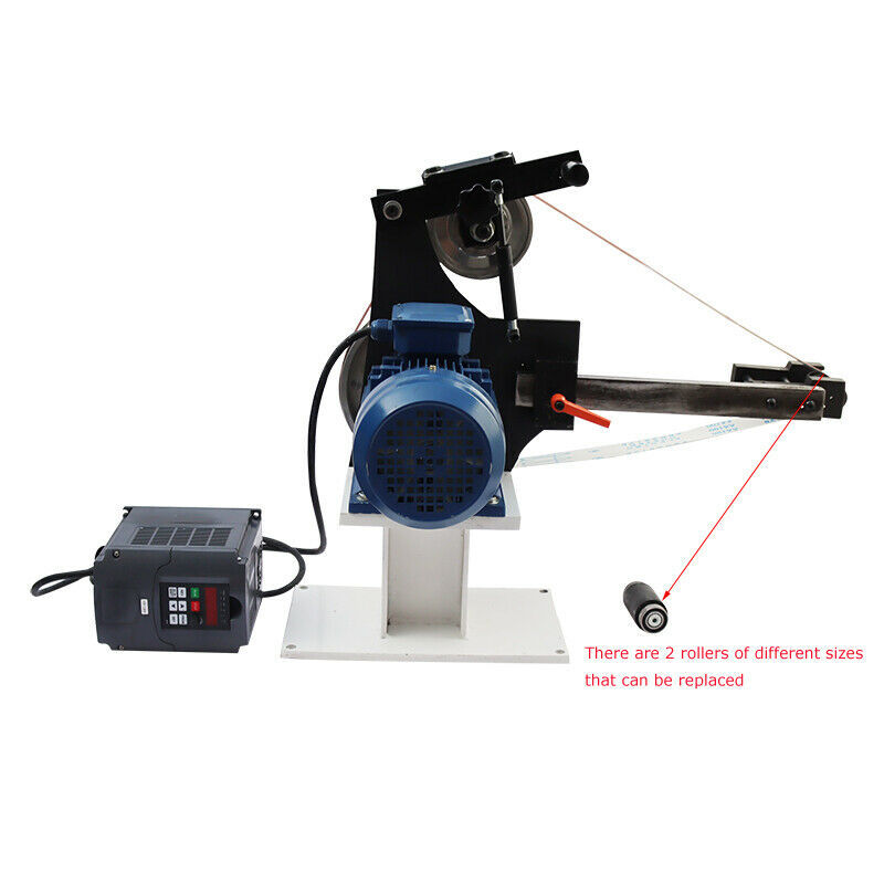 New Industrial 2&#39;&#39;X63&quot; 110V 1.5KW Belt Grinder Sander Arc/Flat/Concave G... - $902.88