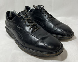 Mephisto Shoes Size 11 Air Relax Goodyear Welt Black Leather Lace Up Oxford - £24.35 GBP