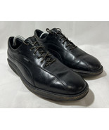 Mephisto Shoes Size 11 Air Relax Goodyear Welt Black Leather Lace Up Oxford - £22.86 GBP