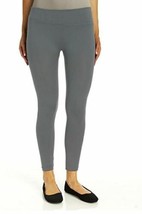 HUE Womens Brushed Fleece Seamless Leggings size Medium Color Gray - £26.31 GBP