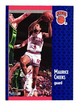 1991-92 Fleer #135 Maurice Cheeks New York Knicks - £1.58 GBP