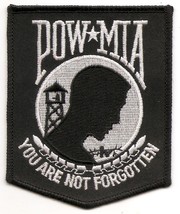 New &quot;POW-MIA Gone But Not Forgotten&quot; Commemorative Embroidered Tribute P... - $4.00