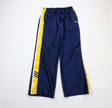Vintage Adidas Basketball Mens Large Color Block Wide Leg Tearaway Sweatpants - £46.15 GBP