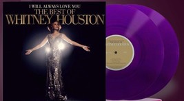 Whitney Houston The Best Of I Will Always Love You Vinyl New!! Limited Purple Lp - £42.19 GBP