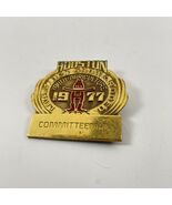Houston Livestock Show &amp; Rodeo Pin 1977 Committeeman Youth Agricultural Vtg - $383.78 MXN