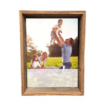 10&quot; X 10&quot; Rustic Farmhouse Dark Gray Wood Shadow Box - $131.49