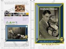 Anybody&#39;s Woman (1930) Dir Dorothy Arzner Ruth Chatterton, Clive Brook, ... - £10.93 GBP
