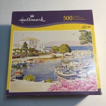 Jigsaw Puzzle Hallmark The Docks 500 Piece  by Joel Olgard - $4.45
