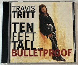 Travis Tritt - Ten Feet Tall And Bulletproof Audio CD 1994 Warner Bros Country - £5.46 GBP