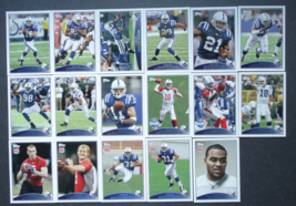 2009 Topps Indianapolis Colts Team Set of 17 Football Cards - £3.91 GBP