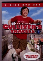 Jack Black in Gulliver&#39;s Travels 2-discs DVD Includes &quot;Gulliver&#39;s Fun Pack&quot; - £11.66 GBP