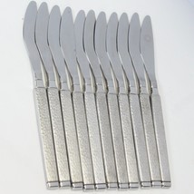 Gorham Casablanca Dinner Knives 9&quot; Stainless Lot of 11 - $58.79