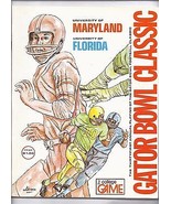 1975 Gator Bowl Game Program Maryland Terrapins Florida Gators - £116.74 GBP