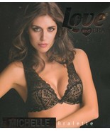 Padded Lace Balconette Bralette with Underwire Love and Bra Michelle - €8,61 EUR